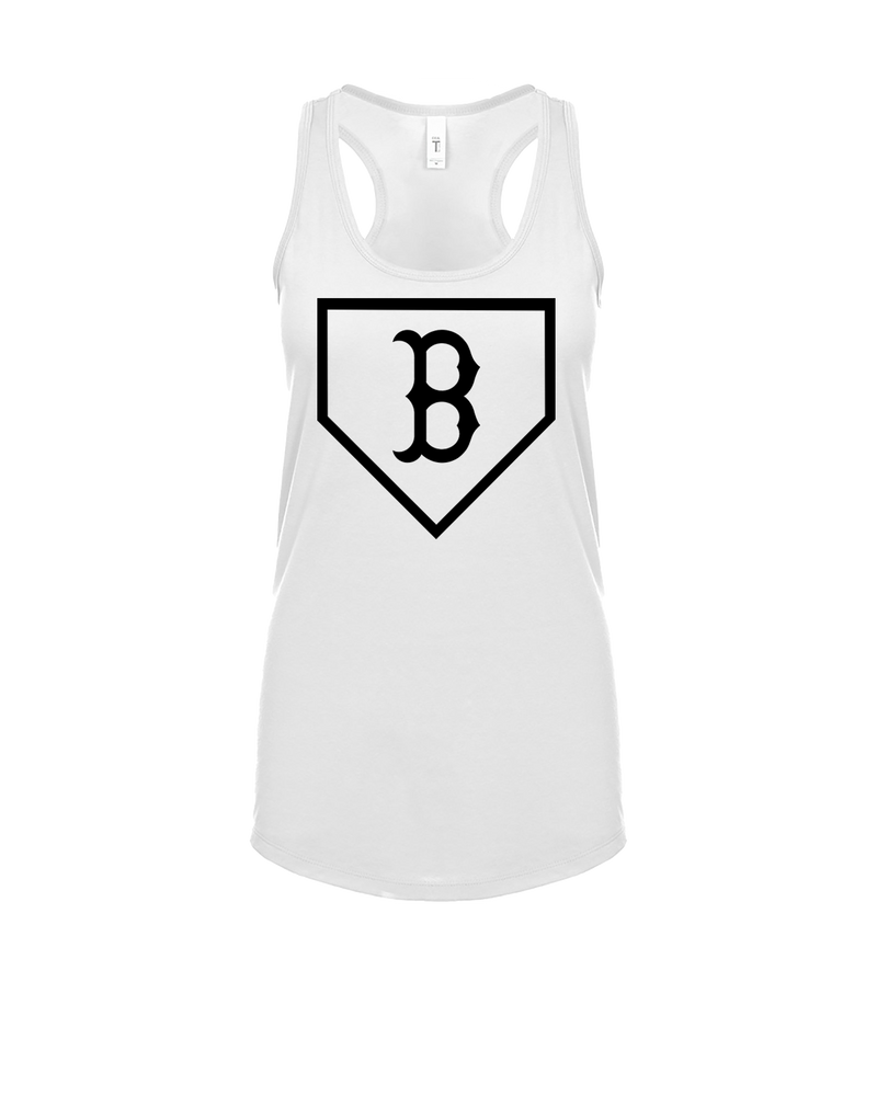 Burnsville HS Baseball Plate Logo - Womens Tank Top