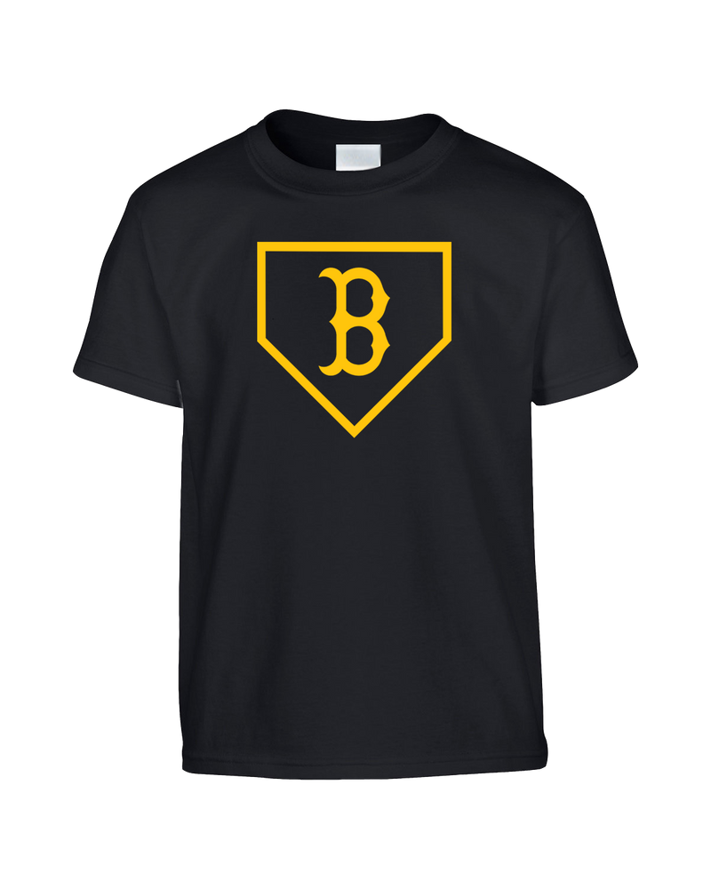 Burnsville HS Baseball Plate Logo - Youth T-Shirt