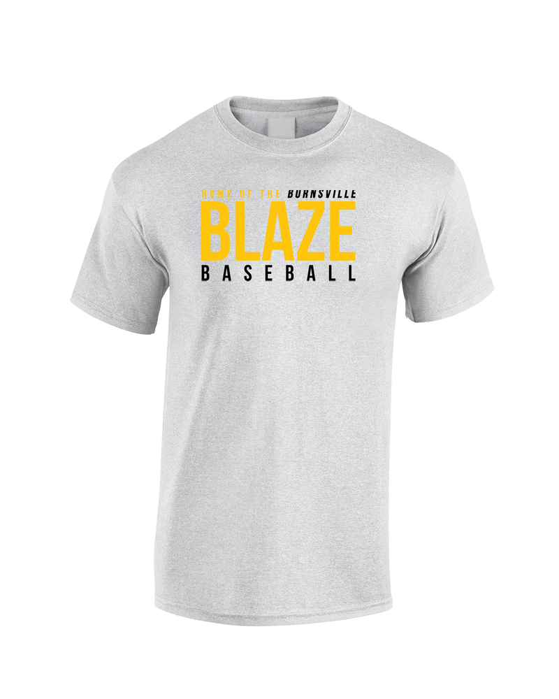 Burnsville HS Baseball Screen - Cotton T-Shirt