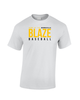 Burnsville HS Baseball Screen - Cotton T-Shirt