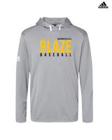 Burnsville HS Baseball Screen - Adidas Men's Hooded Sweatshirt