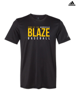 Burnsville HS Baseball Screen - Adidas Men's Performance Shirt