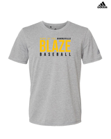 Burnsville HS Baseball Screen - Adidas Men's Performance Shirt