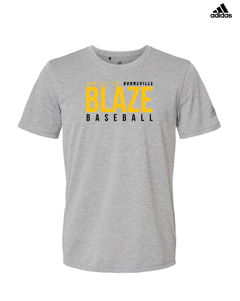 Burnsville HS Baseball Screen - Adidas Men's Performance Shirt