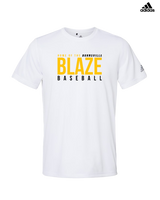 Burnsville HS Baseball Screen - Adidas Men's Performance Shirt