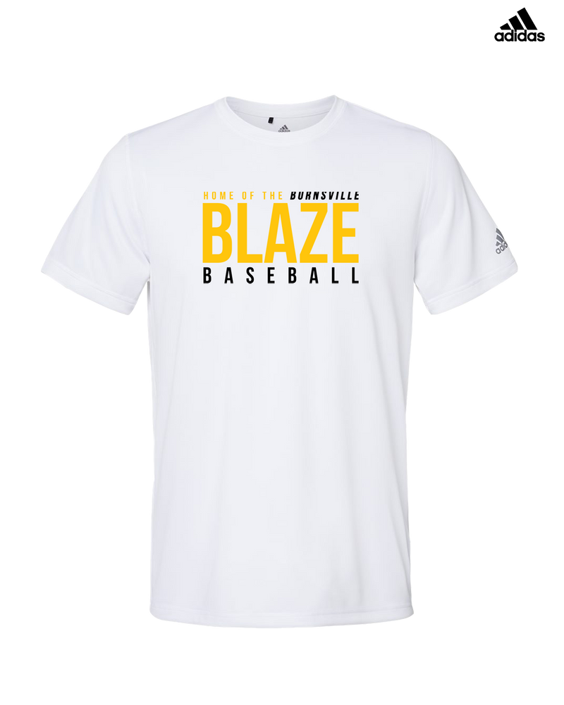 Burnsville HS Baseball Screen - Adidas Men's Performance Shirt