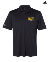 Burnsville HS Baseball Screen - Adidas Men's Performance Polo