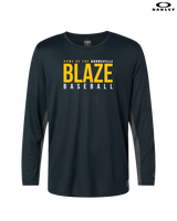 Burnsville HS Baseball Screen - Oakley Hydrolix Long Sleeve