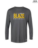 Burnsville HS Baseball Screen - Oakley Hydrolix Long Sleeve