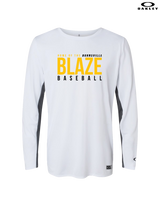 Burnsville HS Baseball Screen - Oakley Hydrolix Long Sleeve