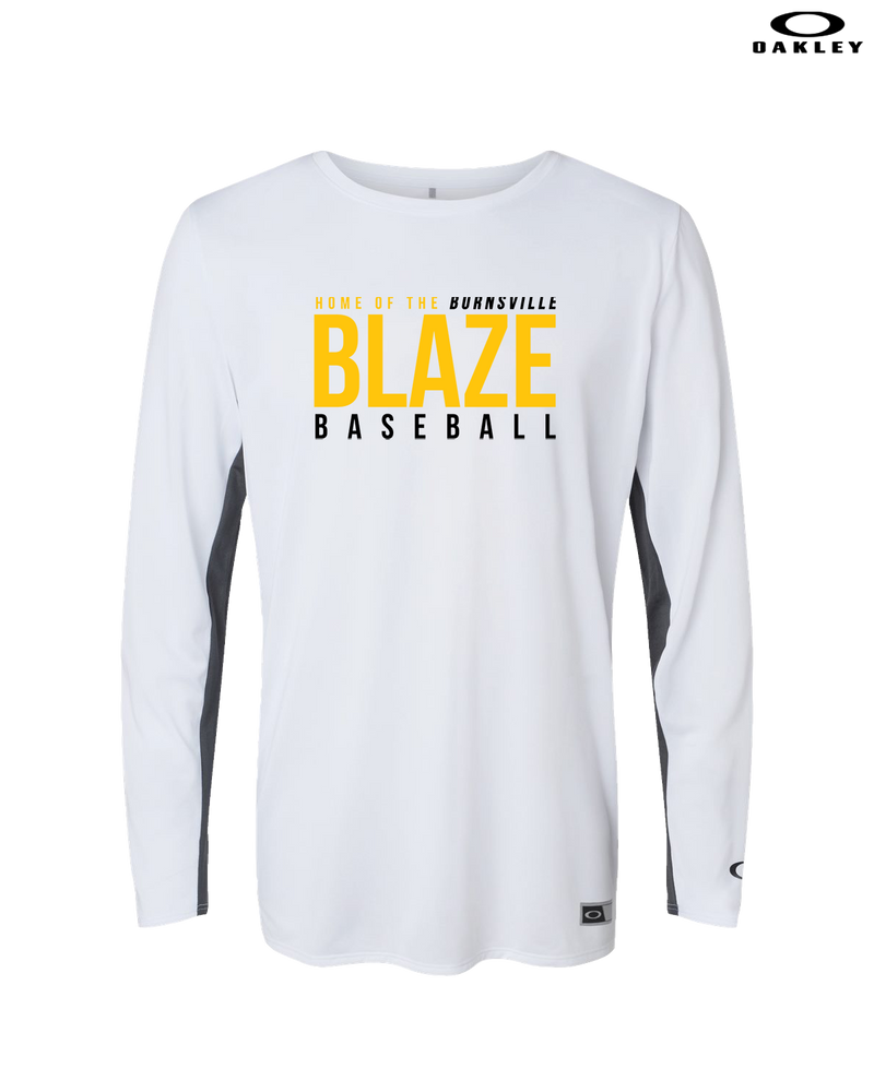 Burnsville HS Baseball Screen - Oakley Hydrolix Long Sleeve