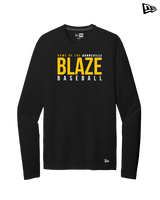 Burnsville HS Baseball Screen - New Era Long Sleeve Crew