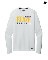 Burnsville HS Baseball Screen - New Era Long Sleeve Crew