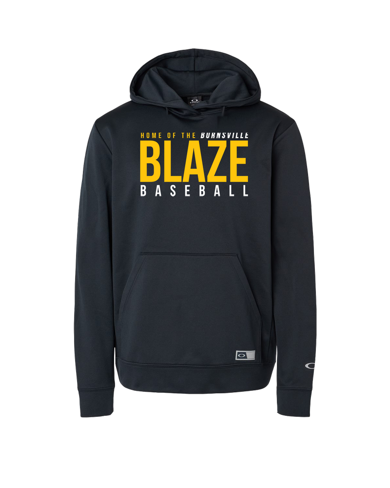 Burnsville HS Baseball Screen - Oakley Hydrolix Hooded Sweatshirt