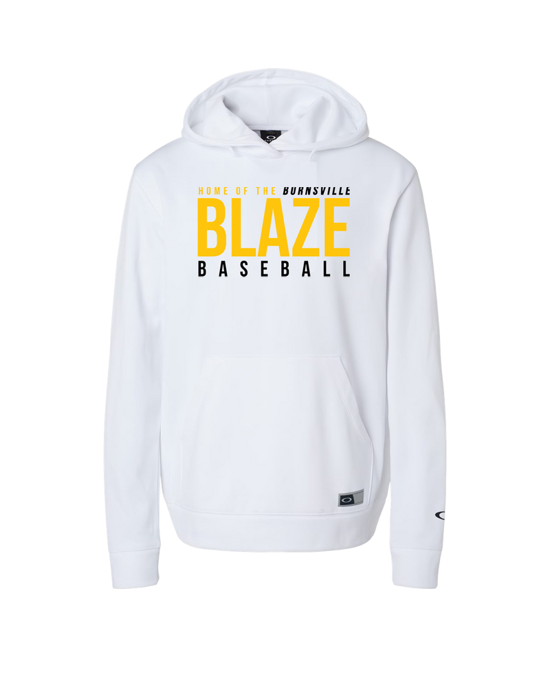 Burnsville HS Baseball Screen - Oakley Hydrolix Hooded Sweatshirt