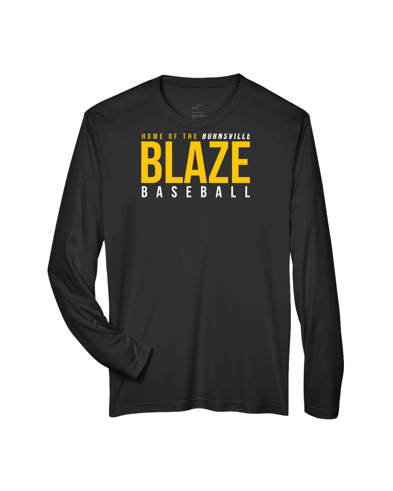 Burnsville HS Baseball Screen - Performance Long Sleeve