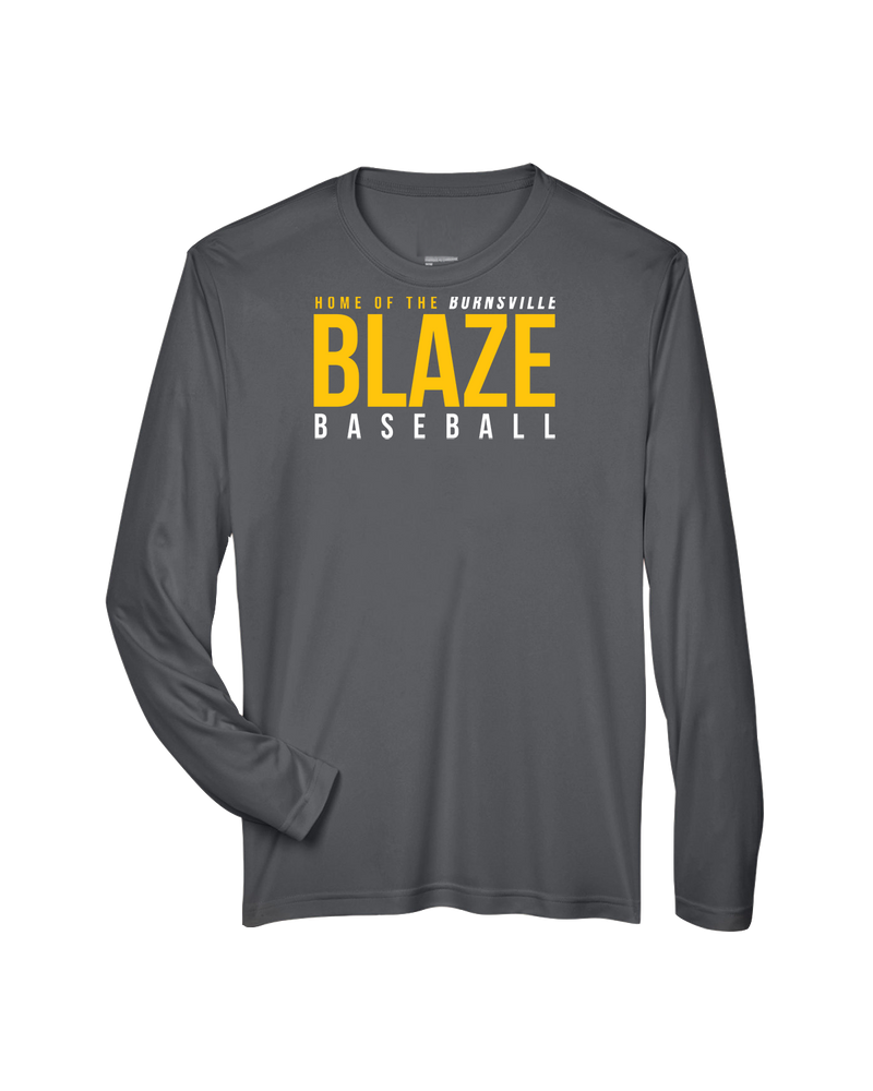 Burnsville HS Baseball Screen - Performance Long Sleeve