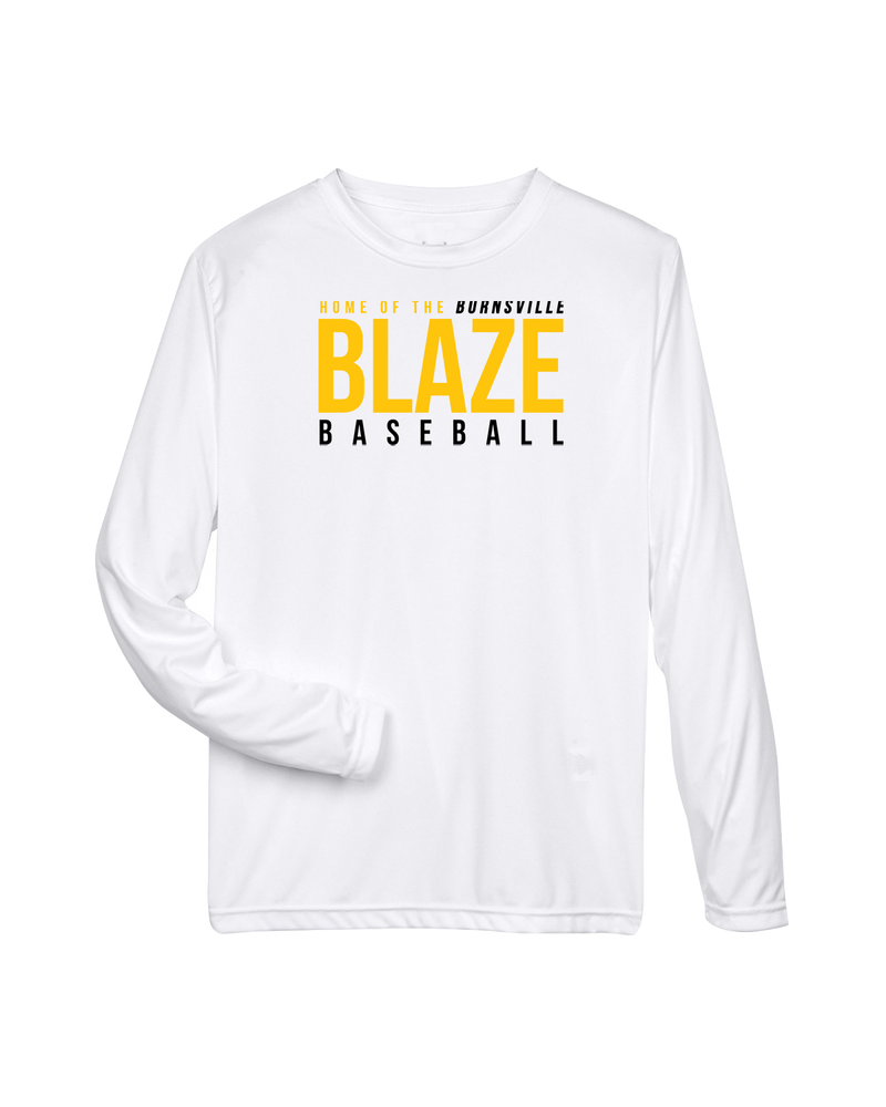 Burnsville HS Baseball Screen - Performance Long Sleeve