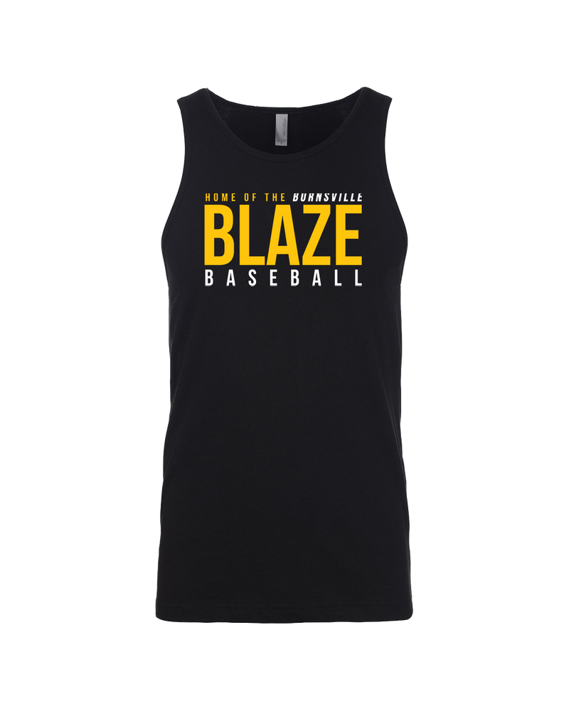 Burnsville HS Baseball Screen - Mens Tank Top