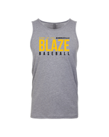 Burnsville HS Baseball Screen - Mens Tank Top