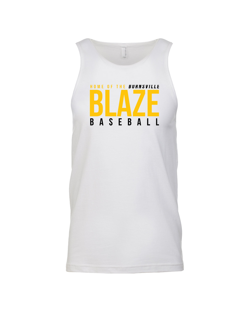 Burnsville HS Baseball Screen - Mens Tank Top