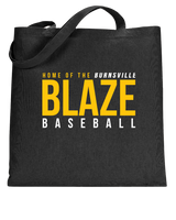 Burnsville HS Baseball Screen - Tote Bag