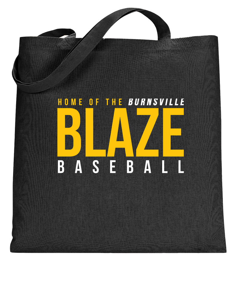 Burnsville HS Baseball Screen - Tote Bag