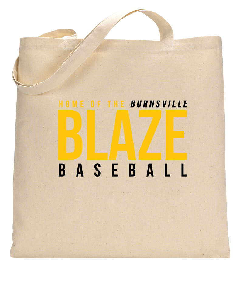 Burnsville HS Baseball Screen - Tote Bag