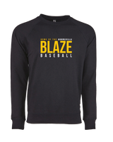 Burnsville HS Baseball Screen - Crewneck Sweatshirt