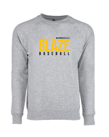 Burnsville HS Baseball Screen - Crewneck Sweatshirt