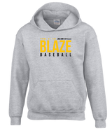 Burnsville HS Baseball Screen - Cotton Hoodie