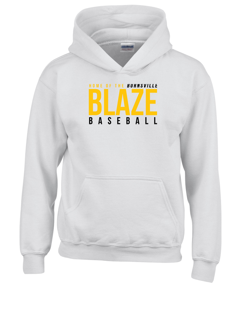 Burnsville HS Baseball Screen - Cotton Hoodie