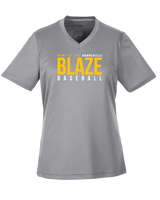 Burnsville HS Baseball Screen - Womens Performance Shirt