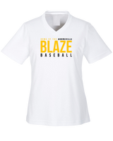 Burnsville HS Baseball Screen - Womens Performance Shirt