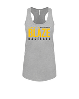 Burnsville HS Baseball Screen - Womens Tank Top