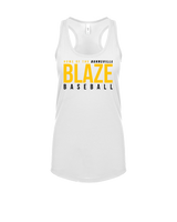 Burnsville HS Baseball Screen - Womens Tank Top