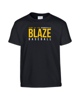 Burnsville HS Baseball Screen - Youth T-Shirt