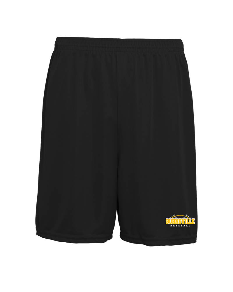 Burnsville HS Baseball Twill - 7 inch Training Shorts