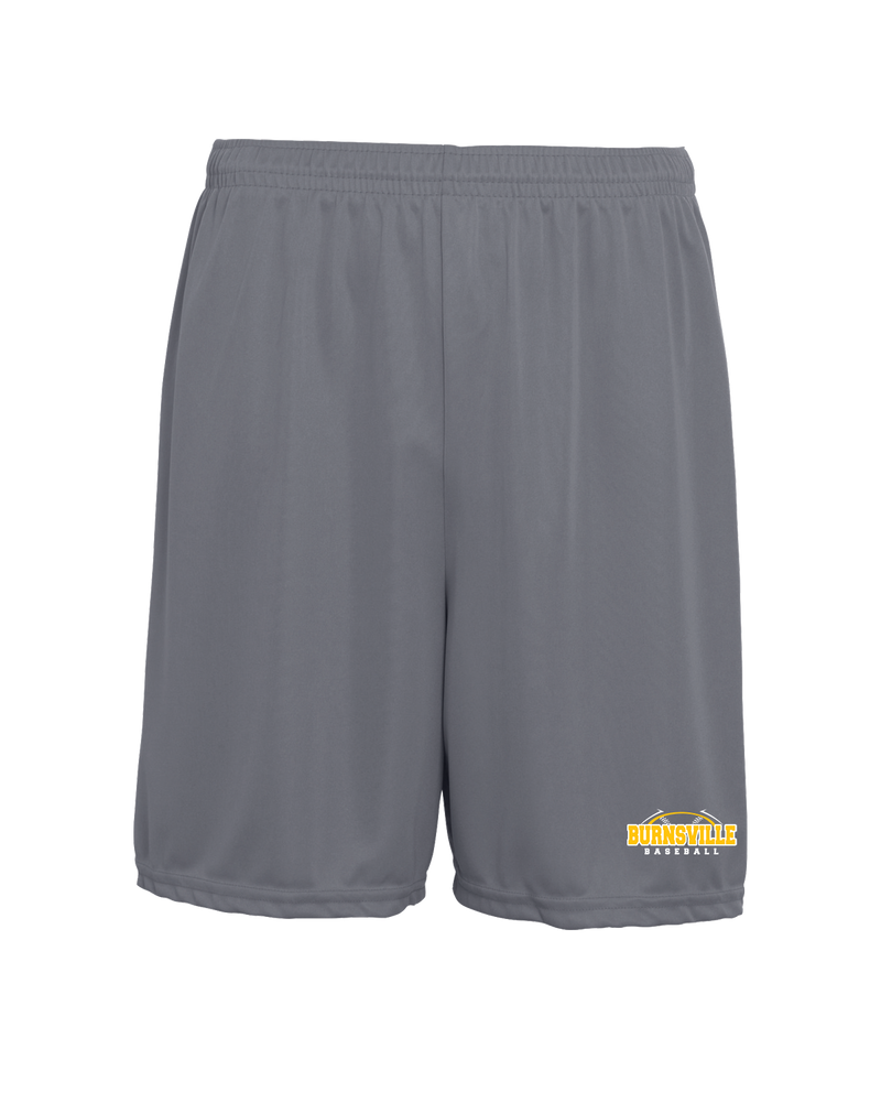 Burnsville HS Baseball Twill - 7 inch Training Shorts