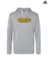 Burnsville HS Baseball Twill - Adidas Men's Hooded Sweatshirt