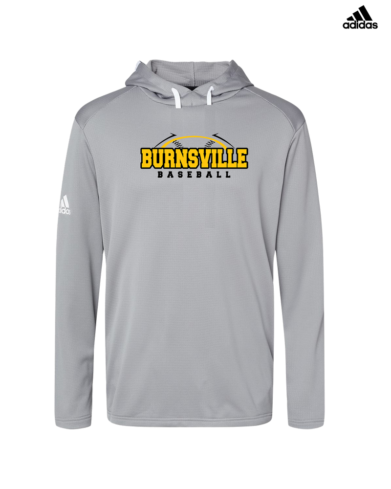 Burnsville HS Baseball Twill - Adidas Men's Hooded Sweatshirt