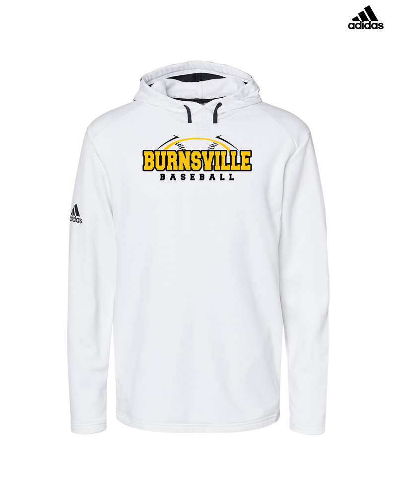 Burnsville HS Baseball Twill - Adidas Men's Hooded Sweatshirt