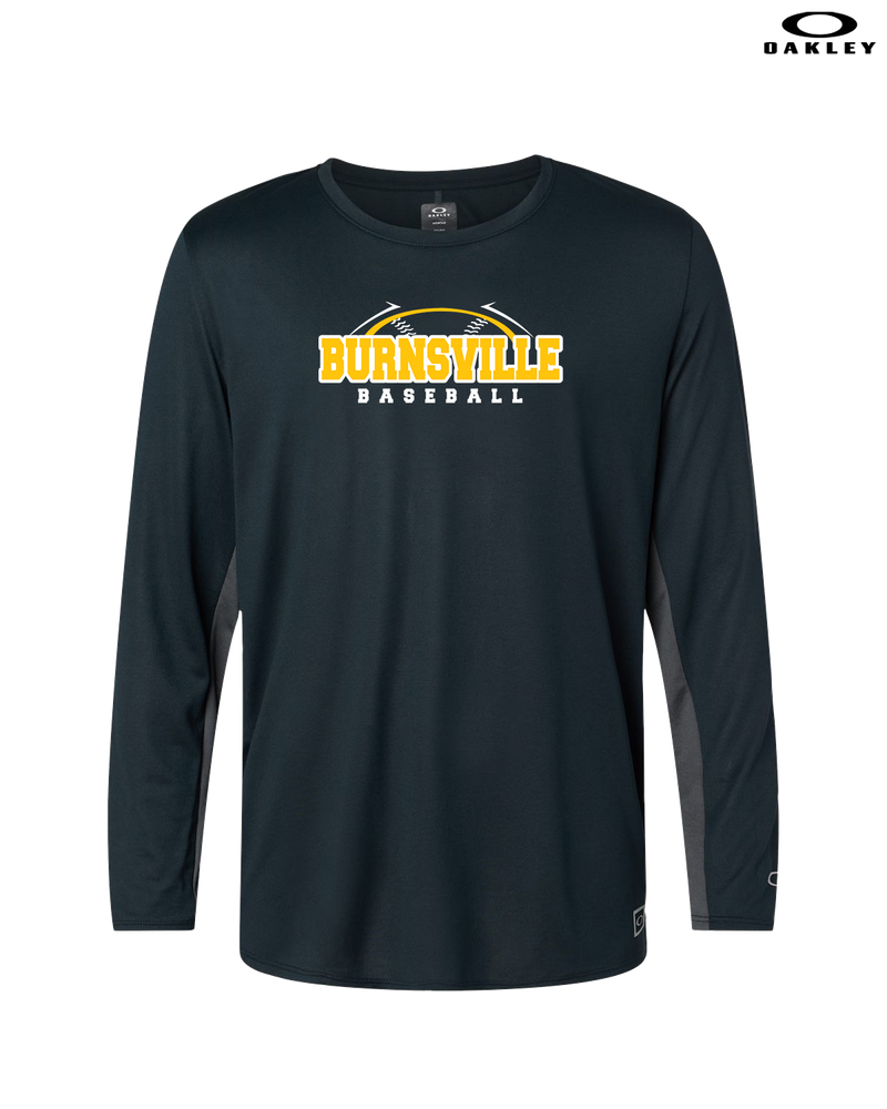 Burnsville HS Baseball Twill - Oakley Hydrolix Long Sleeve