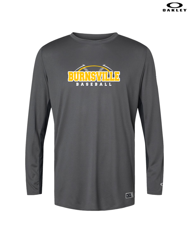 Burnsville HS Baseball Twill - Oakley Hydrolix Long Sleeve