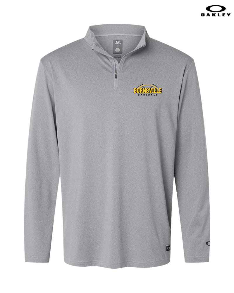 Burnsville HS Baseball Twill - Oakley Quarter Zip