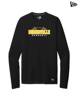 Burnsville HS Baseball Twill - New Era Long Sleeve Crew