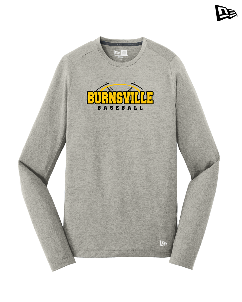 Burnsville HS Baseball Twill - New Era Long Sleeve Crew