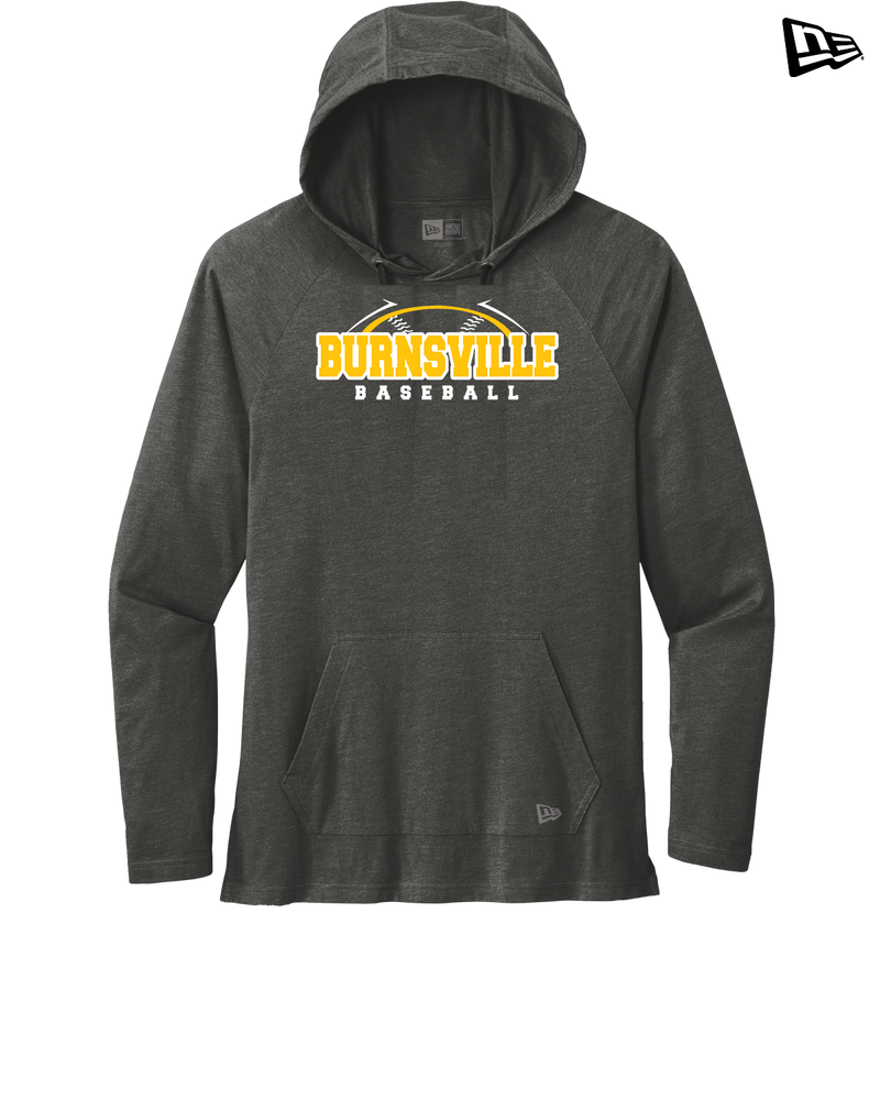 Burnsville HS Baseball Twill - New Era Tri Blend Hoodie