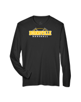 Burnsville HS Baseball Twill - Performance Long Sleeve