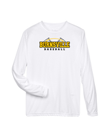 Burnsville HS Baseball Twill - Performance Long Sleeve